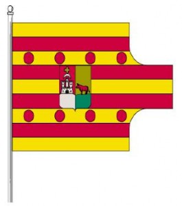 Bandera de Vall de Gallinera.